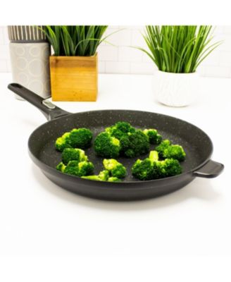 GEM 11" Nonstick Fry Pan, Detachable Handle, Black