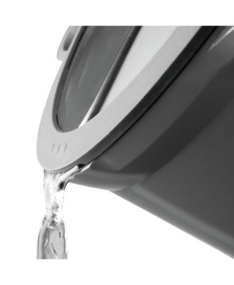 GEM 11" Nonstick Two-Handled Saute Pan 4.9Qt., Glass Lid, Gray