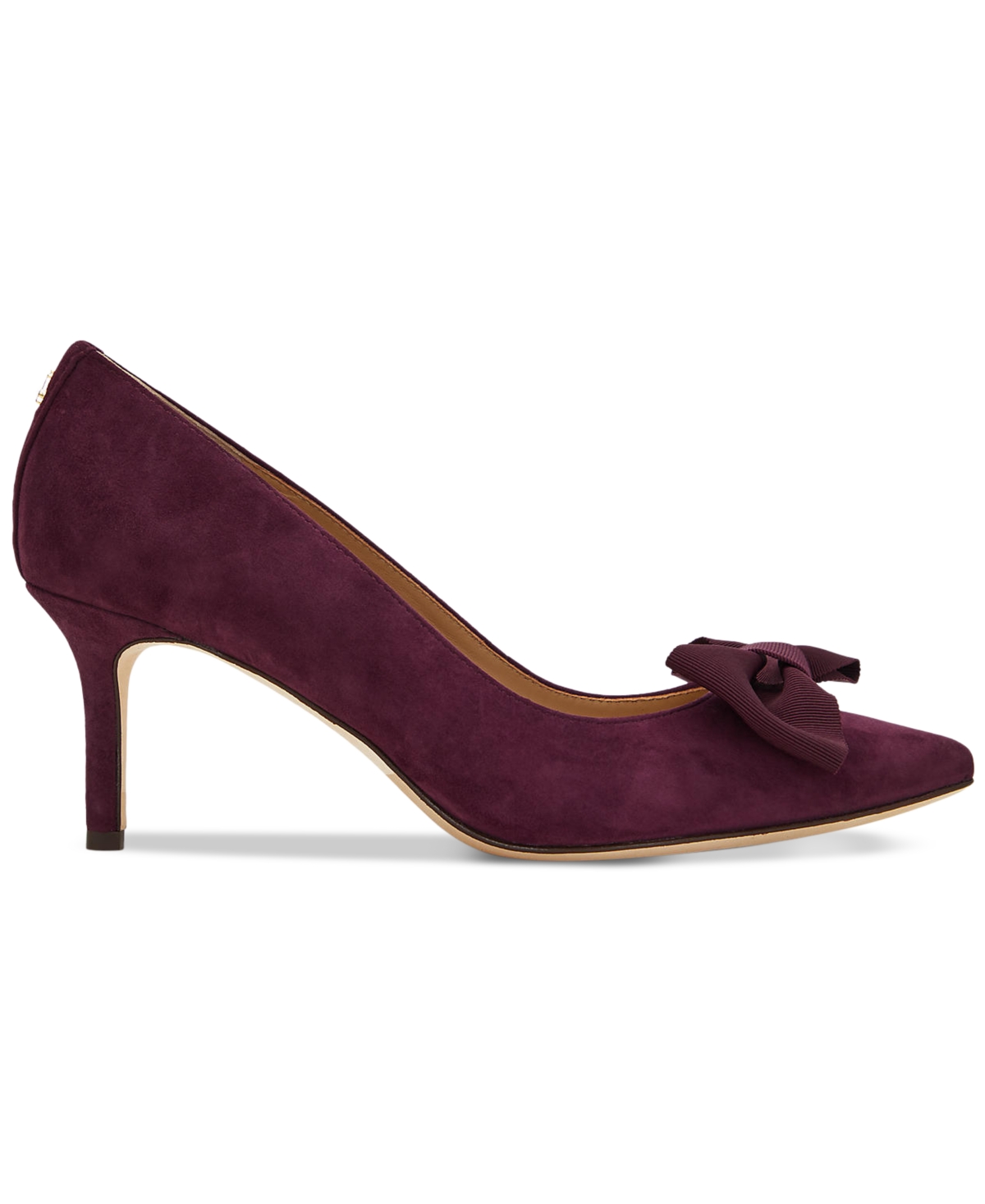 RALPH LAUREN WOMEN'S LANETTE POINTED-TOE BOW PUMPS 