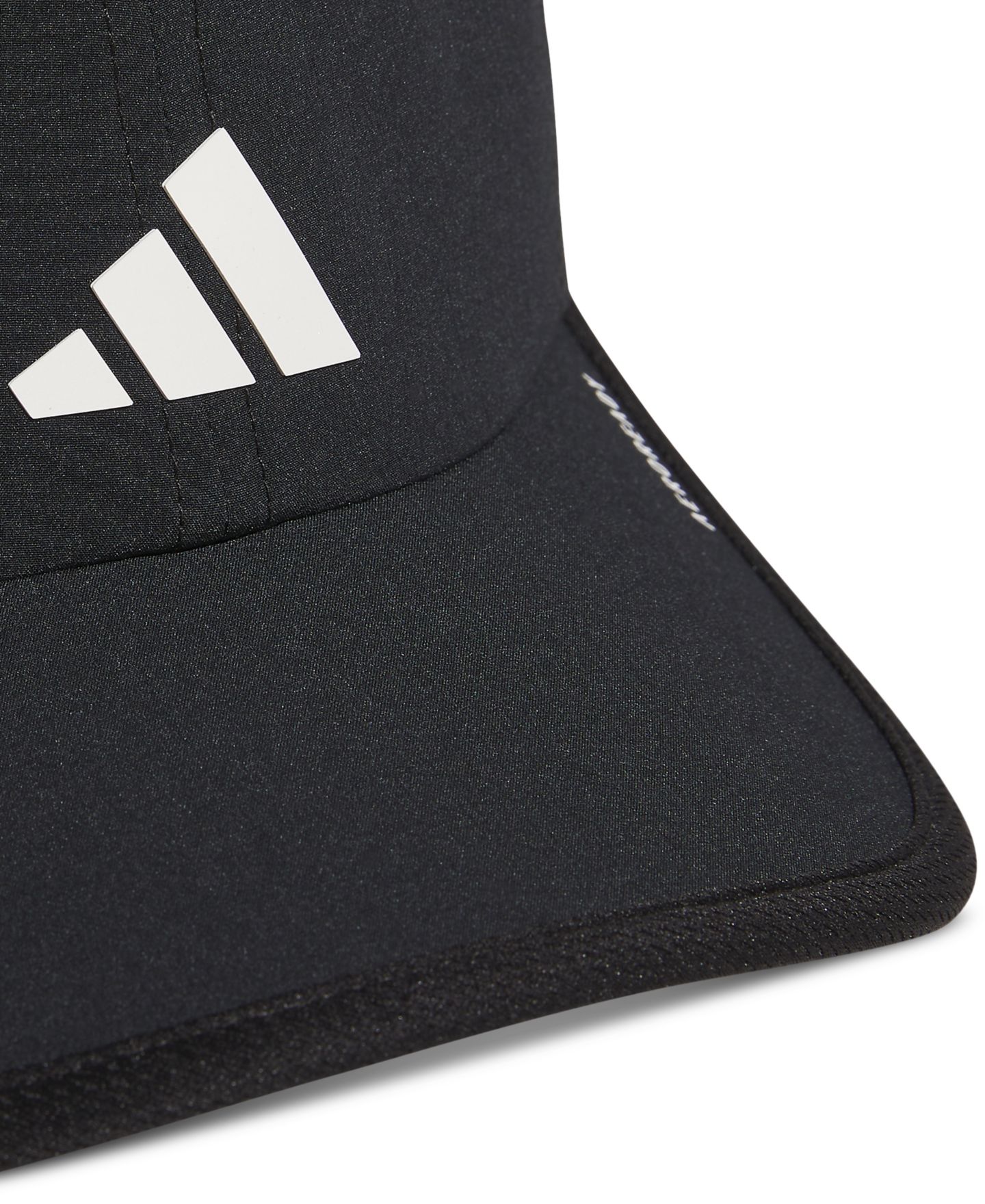 Женская кепка adidas Superlite 3 Stripe Adjustable Hat, цвет: Чёрный / Белый — фото 4