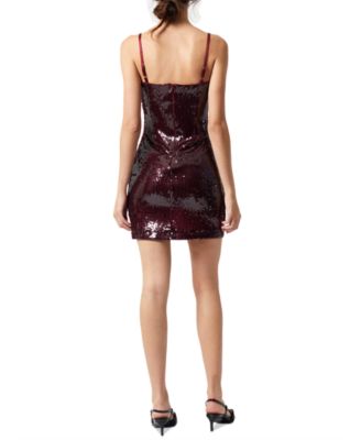 Women's Beatrice Sequin Strappy Minidress