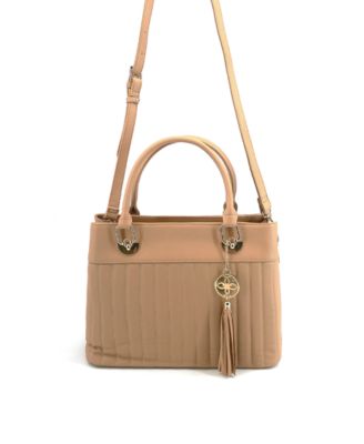 Grove Puffer Leather Satchel