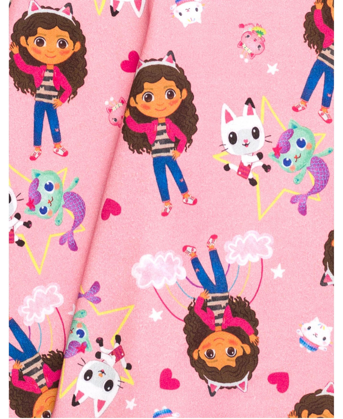 Платье Gabby's Dollhouse Short Sleeve Skater Dress для девочек-малышей, цвет: Розовый — фото 5