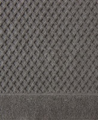 Quick-Drying Cotton Diamond Waffle 6-Pc. Hand Towel Set