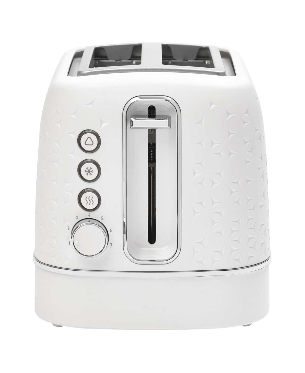 Haden Starbeck 2-slice Wide Slot Toaster In Bright White,chrome