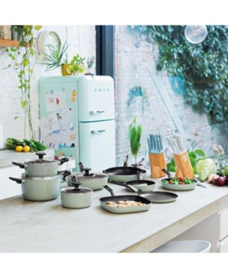 Sage Nonstick Aluminum Stockpot 9.5", 5.9qt. With Glass Lid