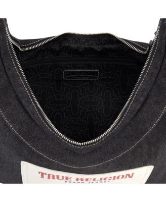 True Religions Buddha pocket denim hobo