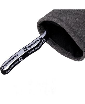 Men's Waterproof Snow Gloves Zipper Pockets Winter Sport Mittens