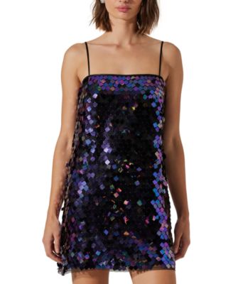 ASTR the Label - Women's Porsche Sleeveless Sequin Mini Dress