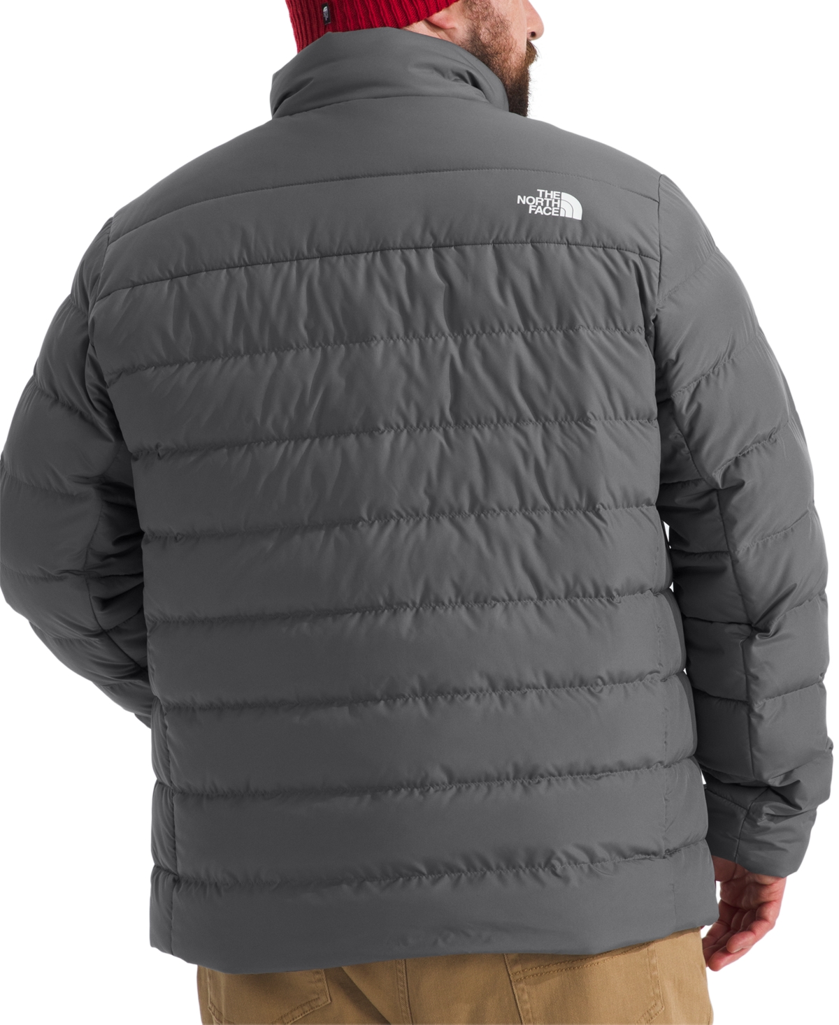The North Face Men's Big & Tall Aconcagua 3 Jacket In Smoked Pearl
