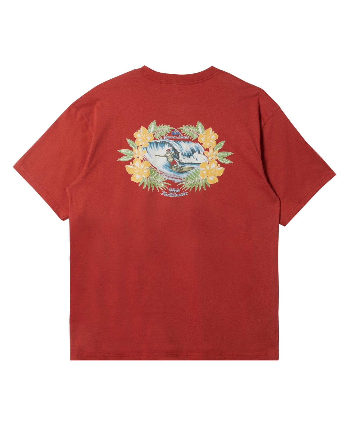 Quiksilver Waterman Men's Surfin Santa Short Sleeve T-shirt