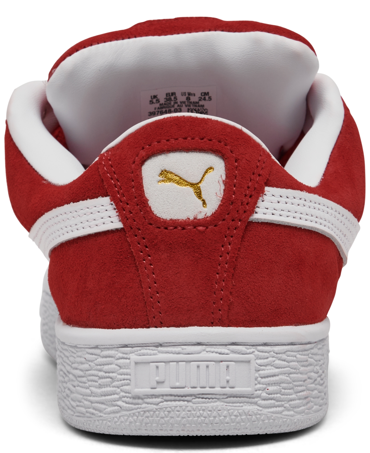 Puma Women's Suede Xl Casual Sneakers From Finish Line In Red