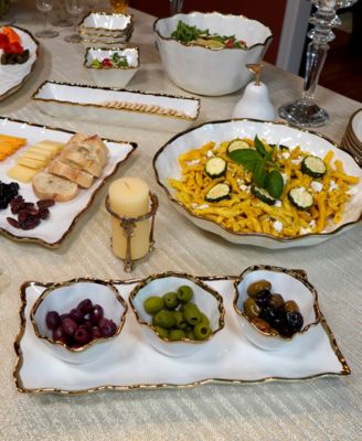 Regency 4 Pc. Tray and Condiment Bowls