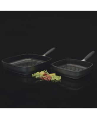 EuroCAST Cast Aluminum Nonstick 11" Grill Pan