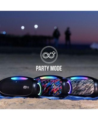 partySPKR XL Bluetooth Wireless Speaker w/ Dynamic LED Lighting