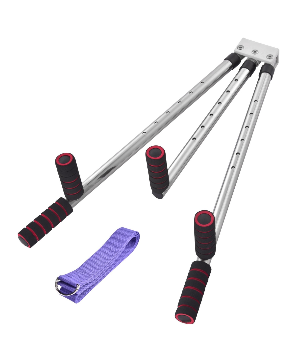 3 Bar Leg Stretcher Split Stretching Machine Flexibility Training Home Gym Yoga - Natrual