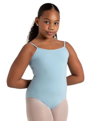 Capezio Girls Camisole Leotard w Adjustable Straps - Light blue 23$