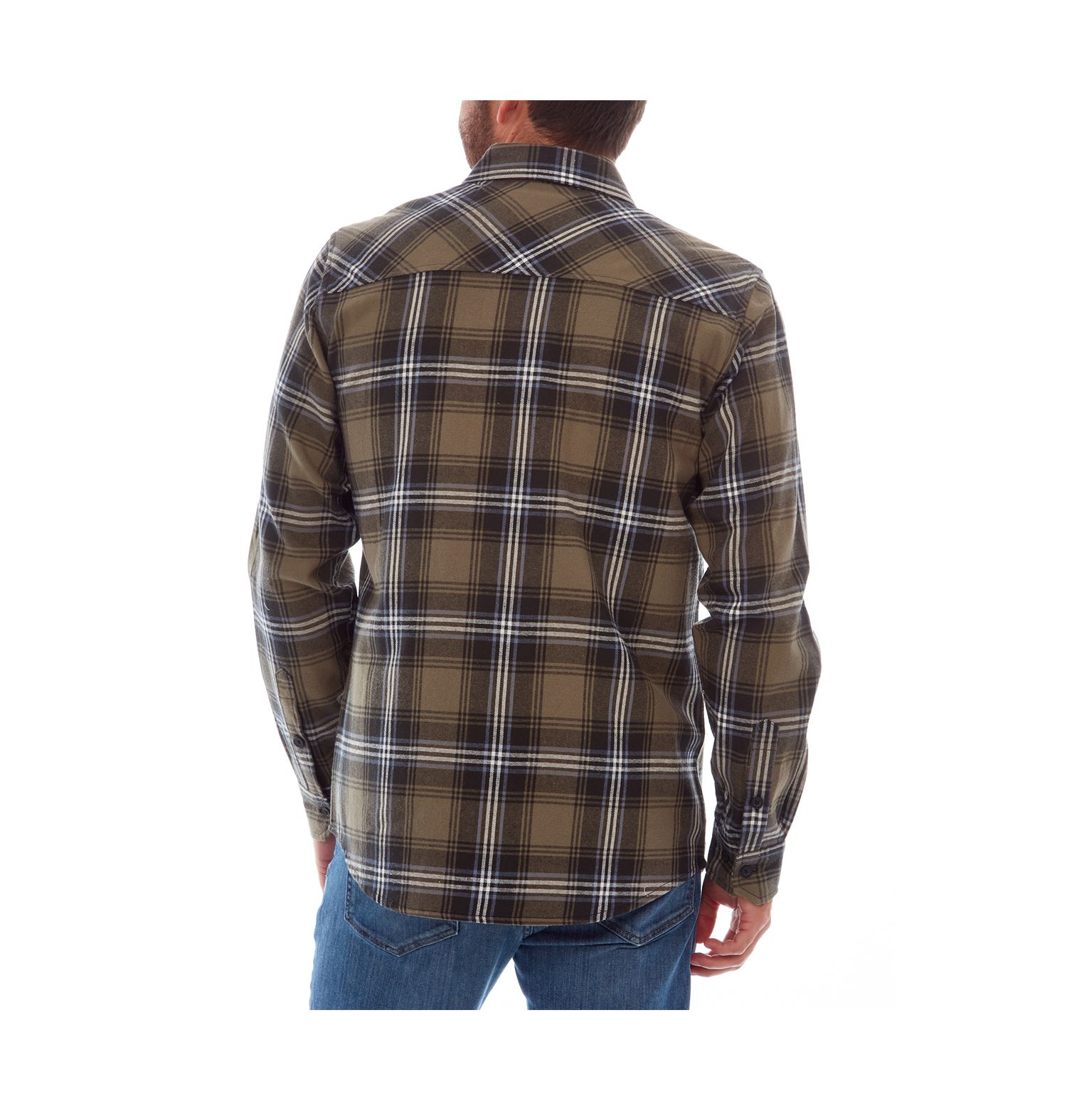 Men's Clothing Long Sleeve Flannel Shirt