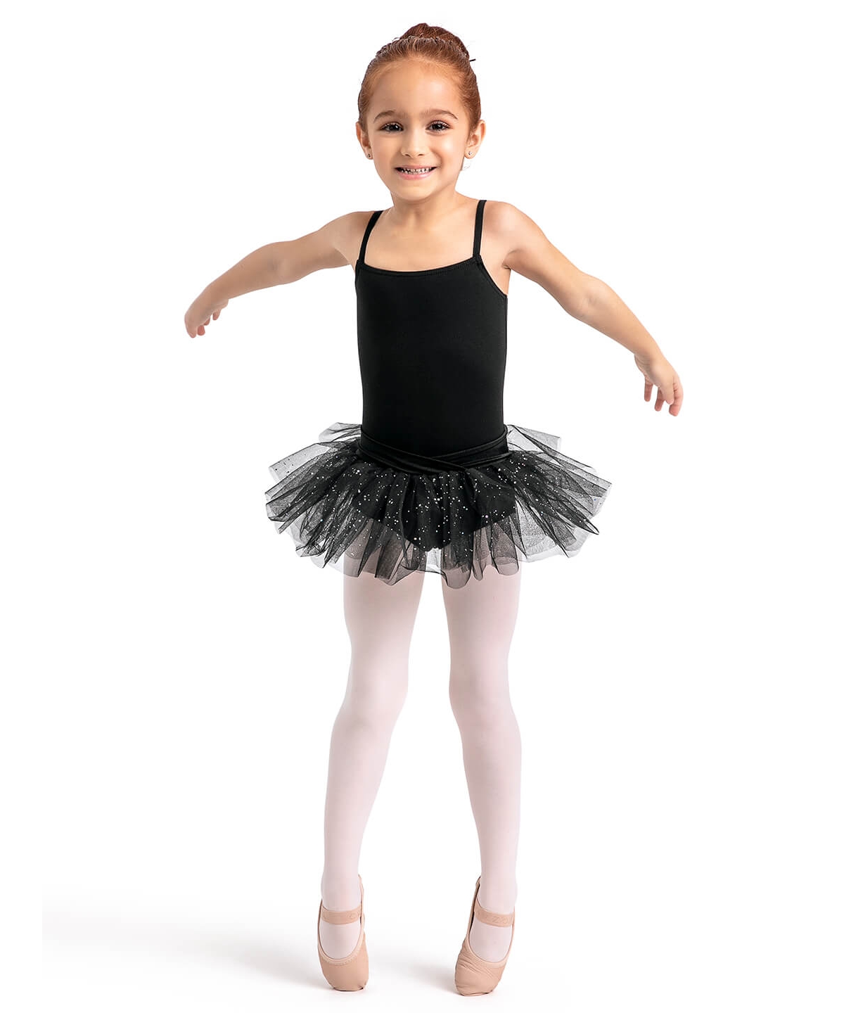 Capezio Girls Children's Collection Belted Camisole Tutu Dress