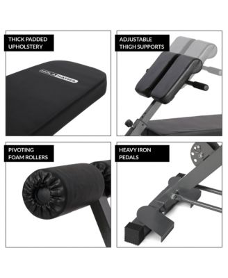 Multi Functional Weight Training Exercise Bench for Full Body Workout