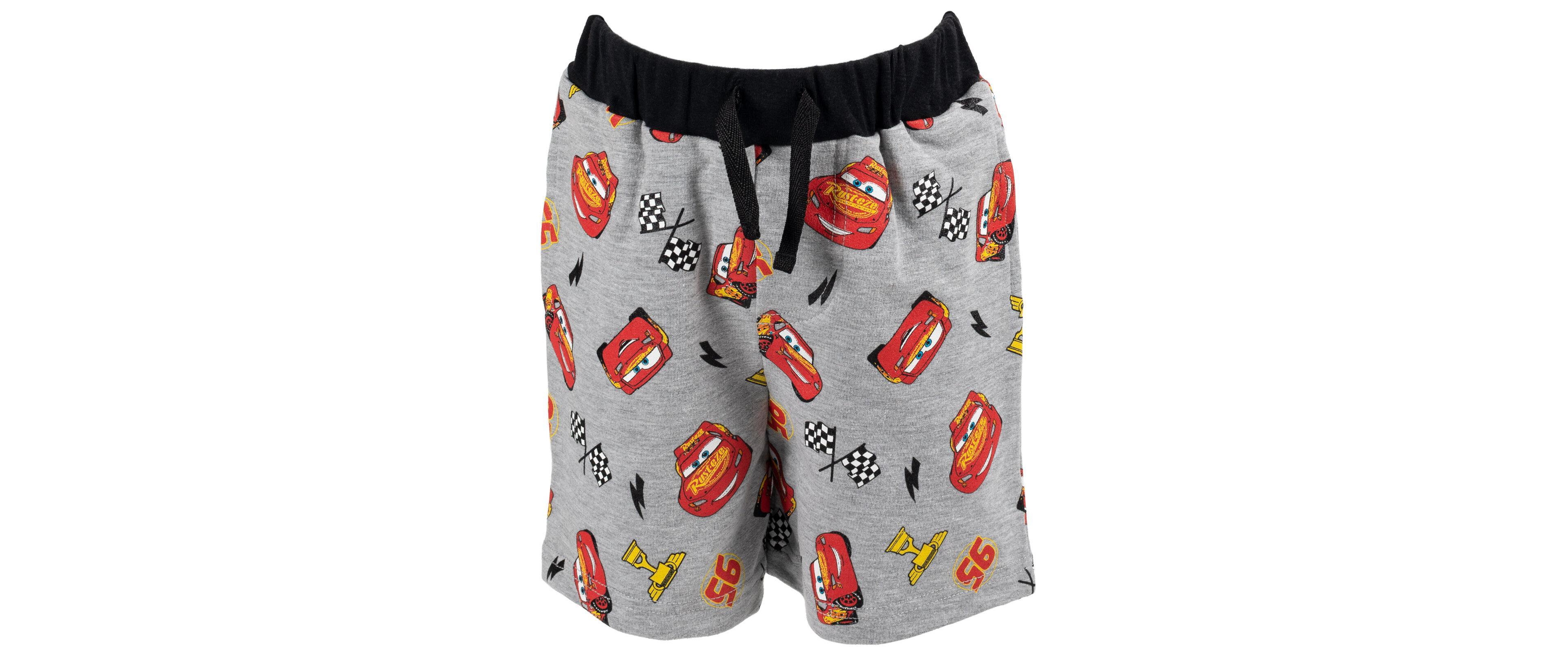 Disney Mickey Mouse Lion King Pixar Cars Toy Story French Terry T-Shirt and Shorts Outfit Set Toddler to Big Kid