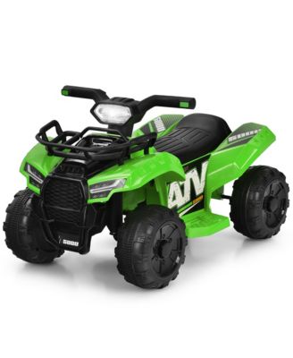 6V Kids ATV Quad Electric Ride On Car Toy Toddler with LED Light MP3