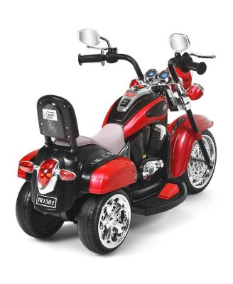 3 Wheel Kids Ride On Motorcycle 6V Battery Powered Electric Toy