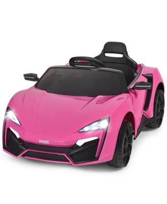 12V Kids Ride On Car 2.4G RC Electric Vehicle w/ Lights MP3 Openable Doors