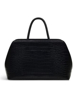 Liverpool Street 3.0 Faux Croc Medium Zip Top Satchel