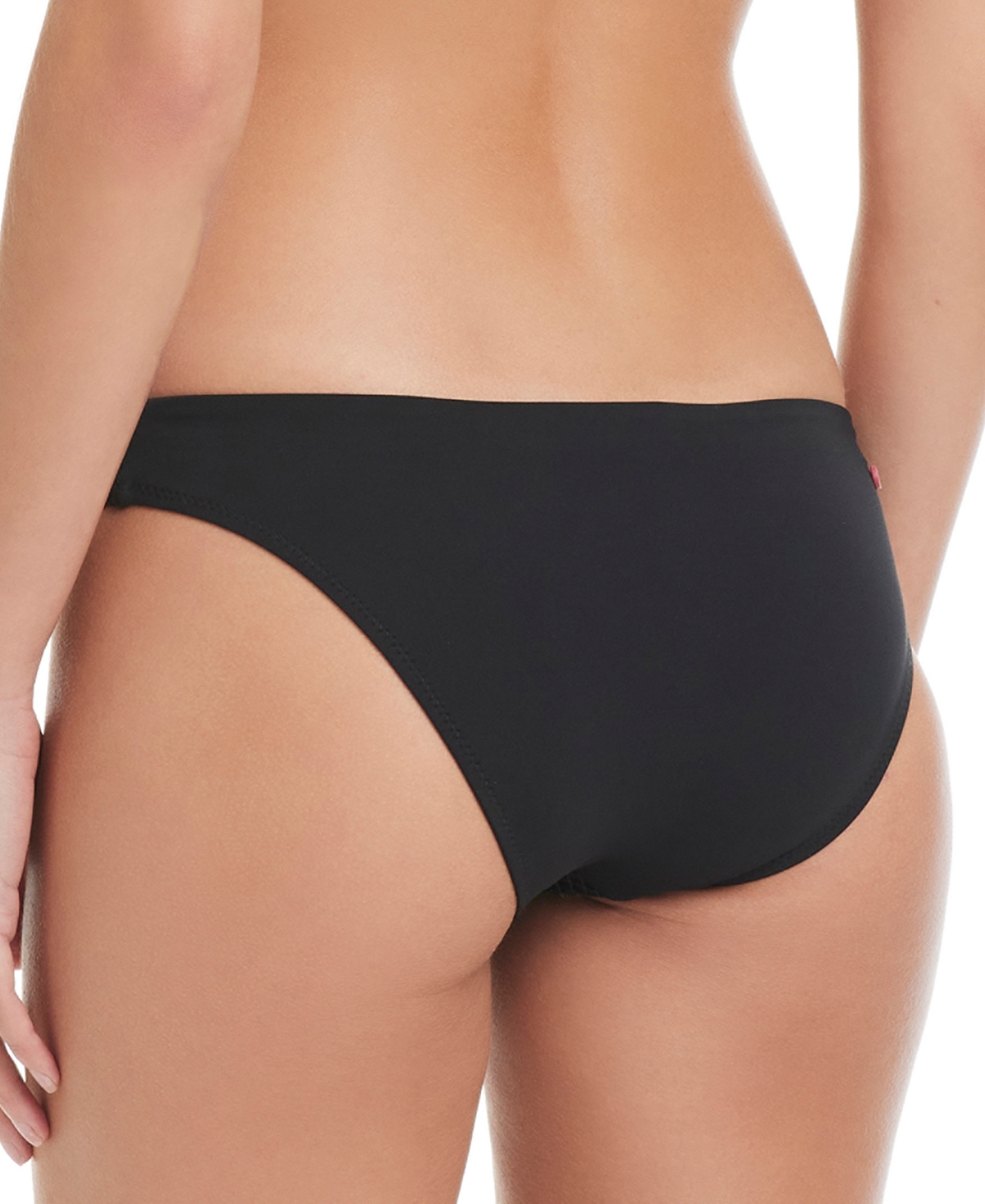 Red Carter Women's Classic Hipster Bikini Bottoms In Black
