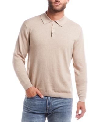 Weatherproof Vintage - Men's Long Sleeve Polo Sweater