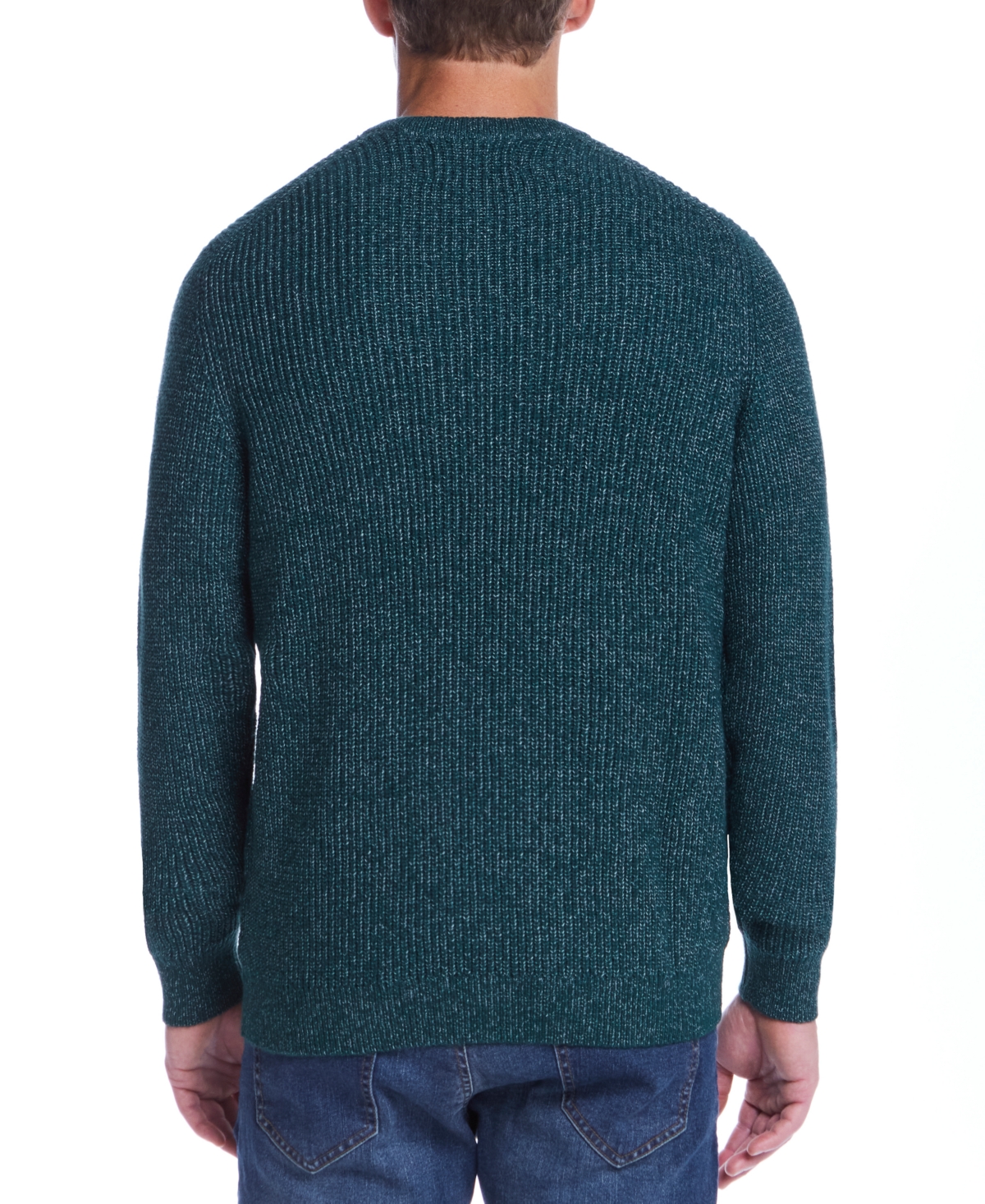 Weatherproof Vintage Men's Stitch Crewneck Sweater