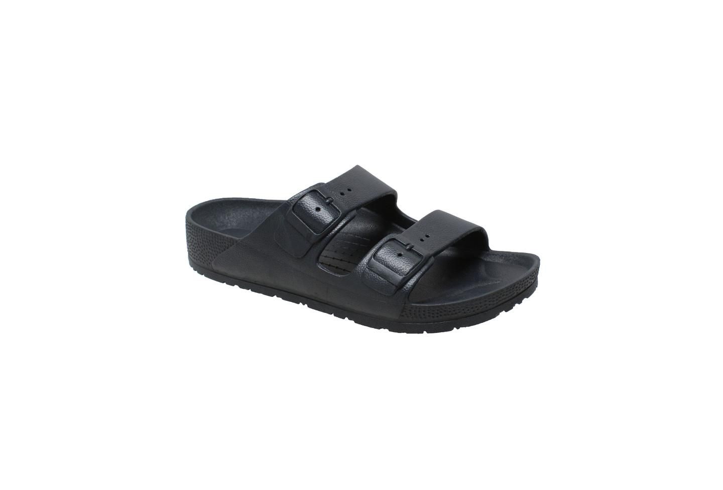 Мужские сандалии Tecs Two Band Sandals Navy, цвет: Тёмно-синий — фото 1