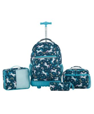 Kids Rolling Backpack Luggage Set
