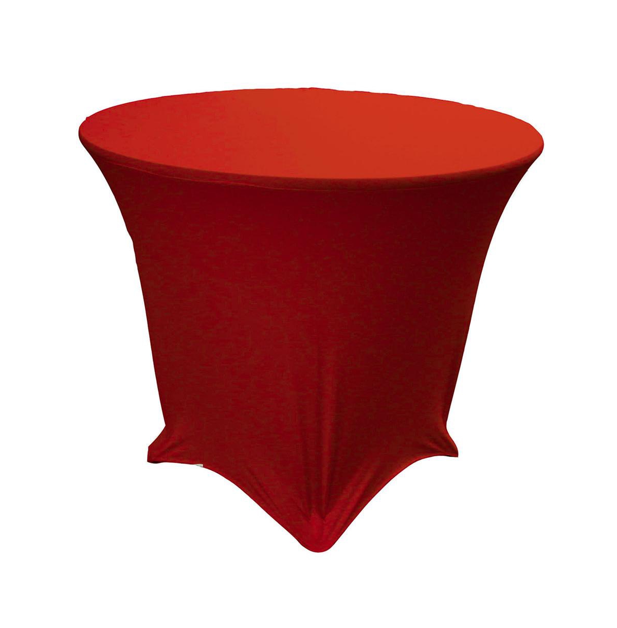 Slickblue 48-Inch Round Spandex Tablecloth for 30-Inch High Tables