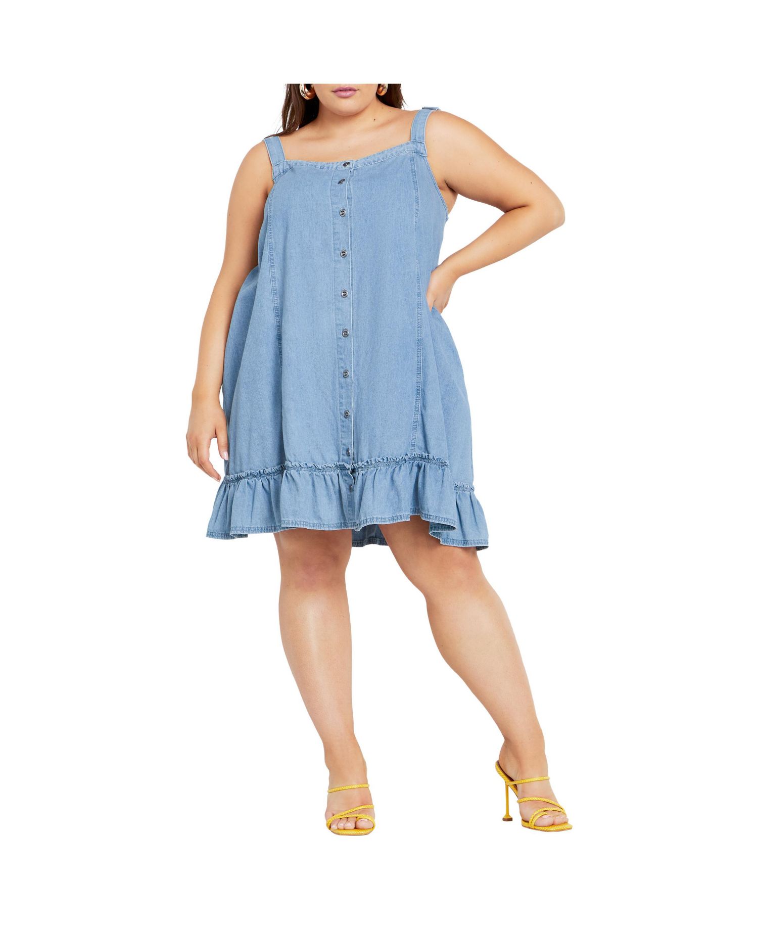 Women's Denim Mini Dress