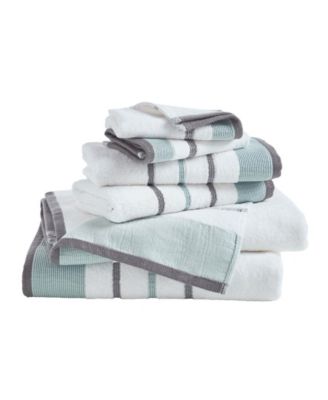 Luxurious Cotton Decorative 6-Piece Bath Towel Set