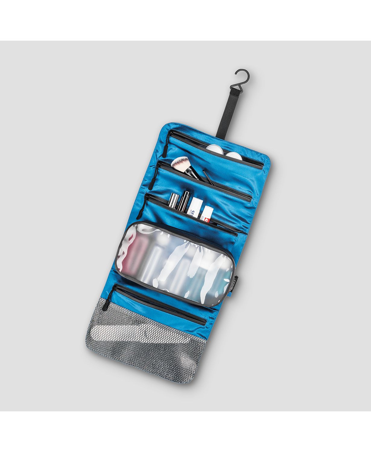 - Premium - Minimalist Hanging Toiletry Kit -Monsoon Silk