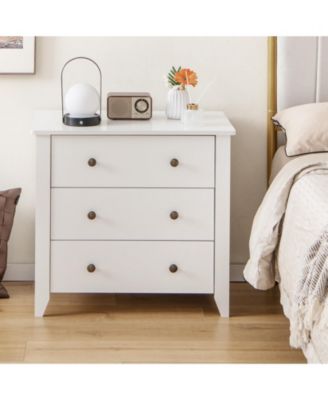 3 Drawer Dresser Chest of Drawers Bedside Table