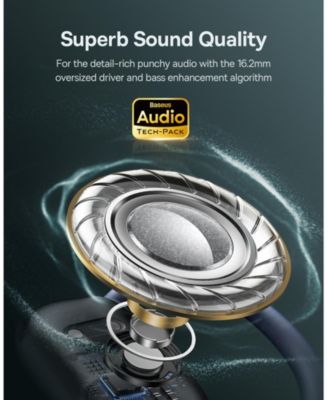 Eli Fit True Wireless Earbuds Bluetooth 5.3 Open-Ear Sport Headphones, White