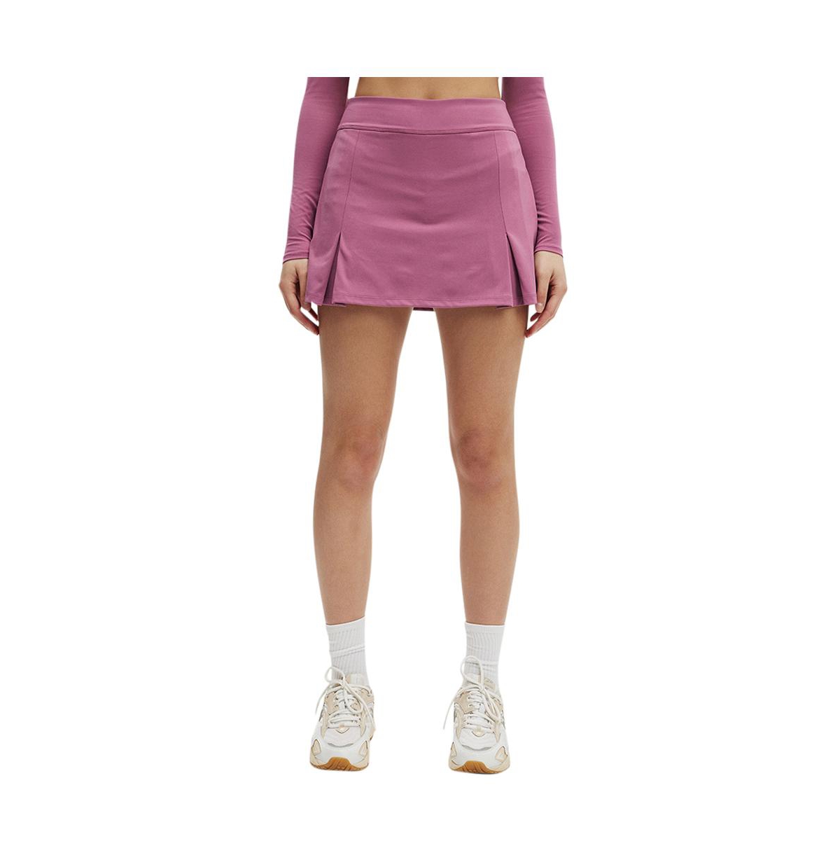 Cotton On Women's Ultra Soft Fitted Pleat Skirt