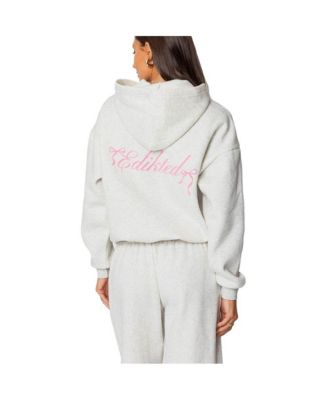 Womens Sasha Bow Detail Hoodie
