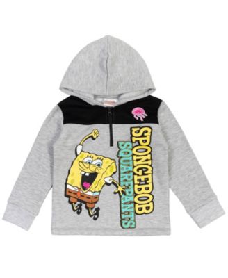 Toddler Boys Fleece Half Zip Hoodie to