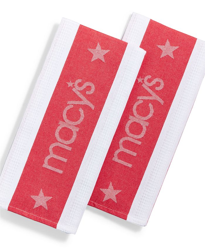 Macy s Classic Star Dish Towel Set Created for Macy s Macy s