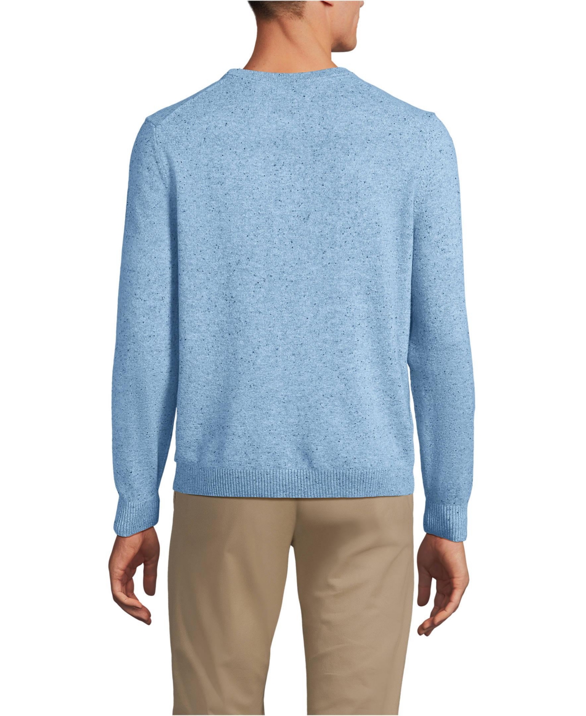 Lands' End Men's Fine Gauge Cashmere Sweater