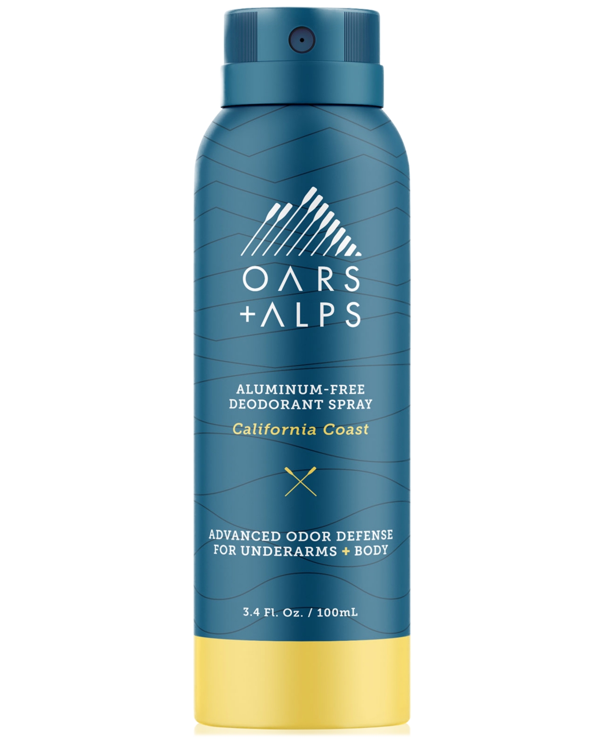 Oars + Alps California Coast Deodorant Spray, 3.4 Oz. In No Color