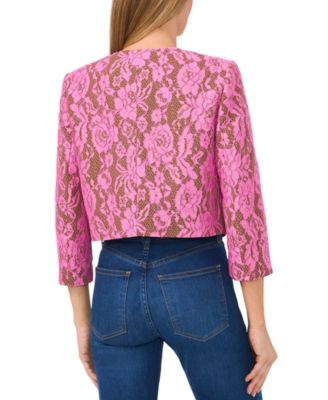 Women's Lace Cropped Jacket