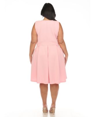 Plus Size Fit and Flare Dress