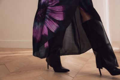 Skylar Fold Over Cuffed Knee High Boots, Created for Macy's