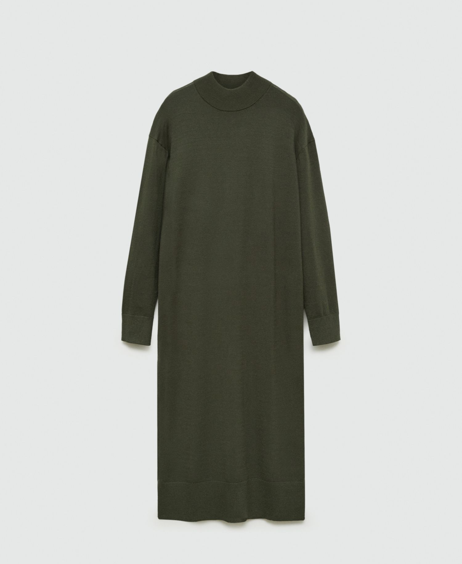 Women's Round-Neck Knitted Dress
